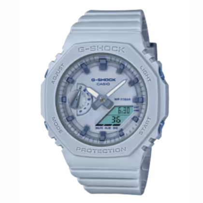 Casio G-Shock Women GMA-S2100BA-2A2 Light Blue Resin Band Sports Watch